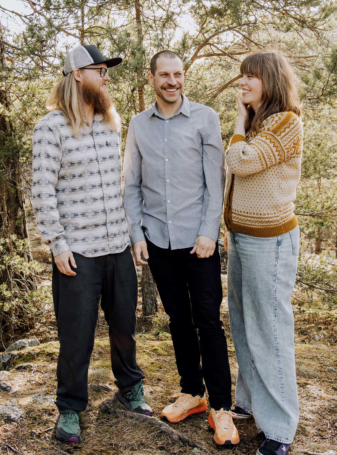 Eric Törnblad, CarL Waite & Isabel Waite
